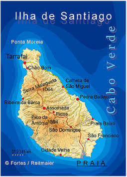 ilha de SANTIAGO, CABO VERDE